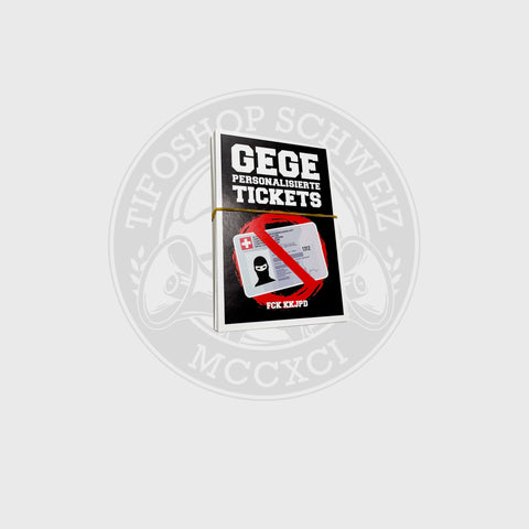 Gege Personalisierte Tickets Sticker