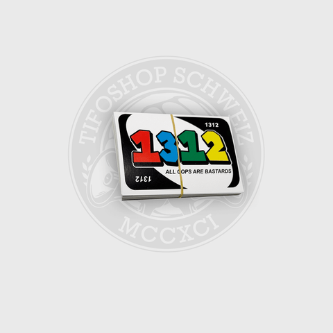 1312 UNO Sticker